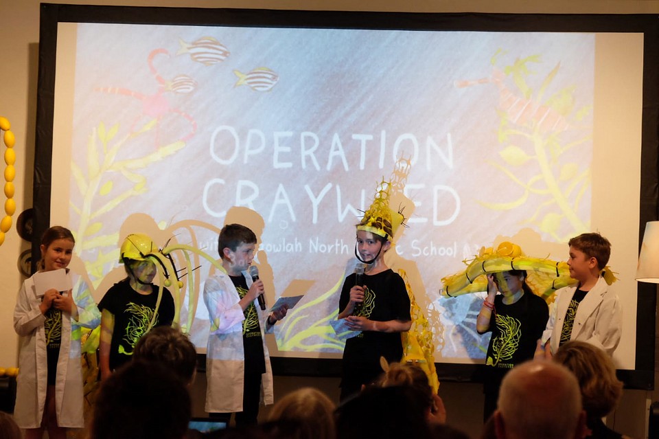 Operation Crayweed with Balgowlah North Public School - launch