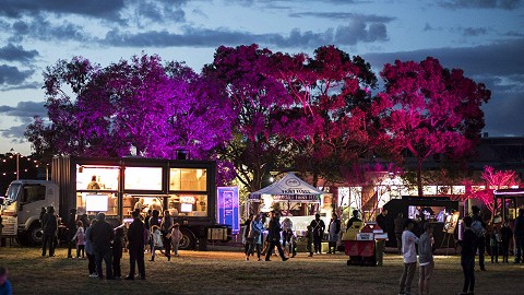 Nox Night Sculpture Walk, Randwick - photo courtesy Concrete Playground